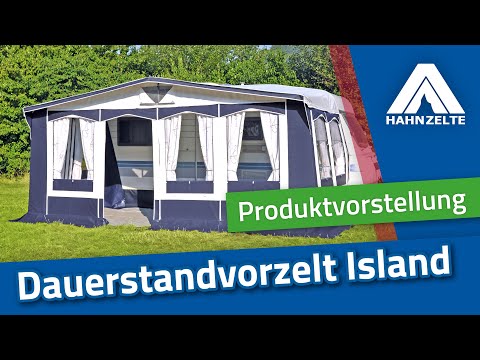 Dauerstandzelt Island Plus Tiefe 240 cm