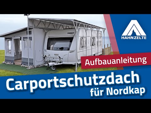 Carportschutzdach für Hahn-Zelte Nordkap